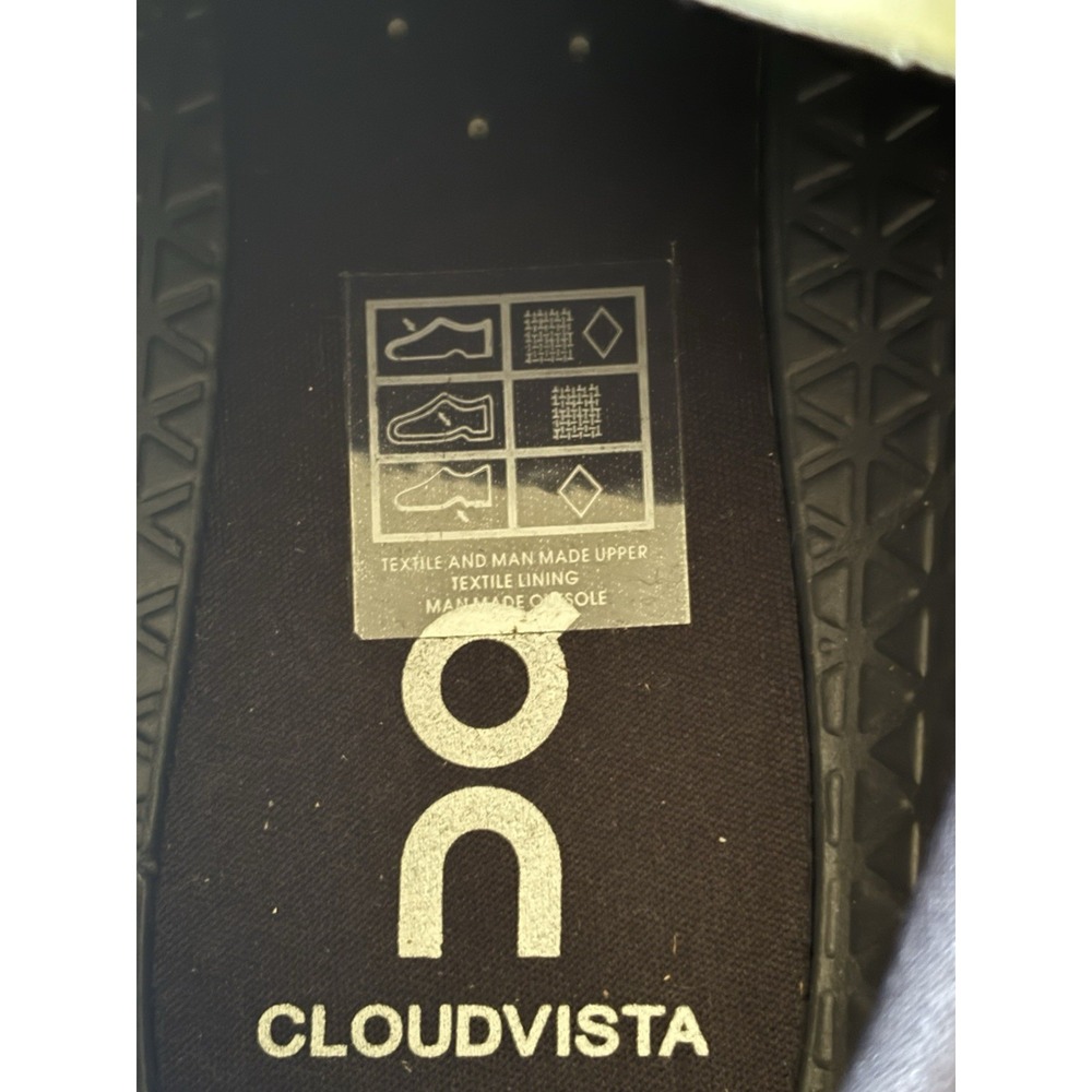 ON Cloudvista Alloy Black,Size 13 Men's - Picture 5 of 6